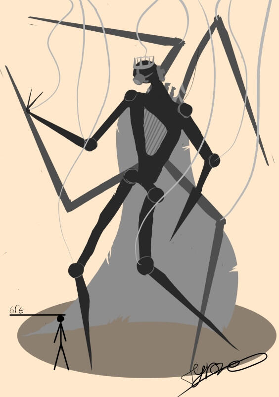 Lies Of P inspired character design (single)